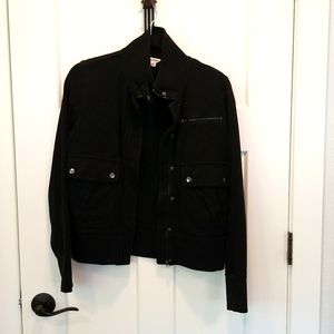 Calvin Klein Black Casual, Utility Jacket. Size Small.